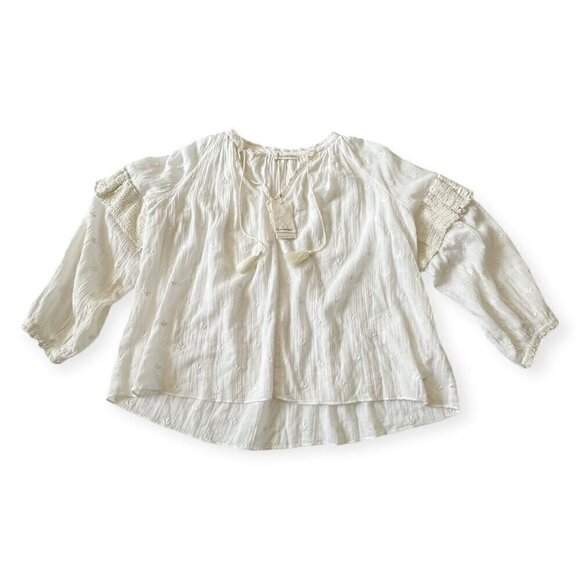 Ulla Johnson Nila Blouse in Natural, ‎ Size 2, New with tag - Picture 7 of 15